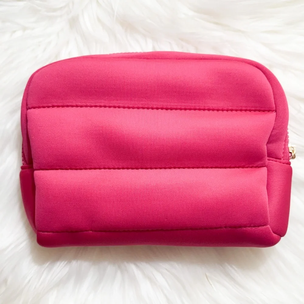 Magenta Makeup Bag